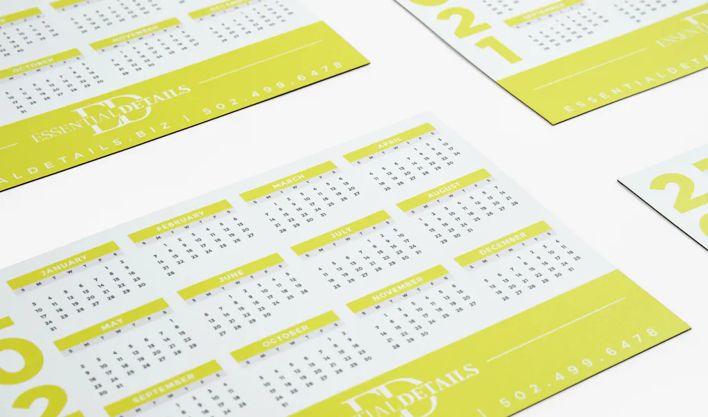 Magnet Calendar Printing